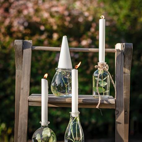 ΒΑΖΑΚΙ ΓΥΑΛΙΝΟ 14X7CM από την εταιρεία Beauty Home
