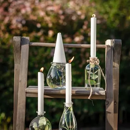 ΒΑΖΑΚΙ ΓΥΑΛΙΝΟ 14X7CM από την εταιρεία Beauty Home