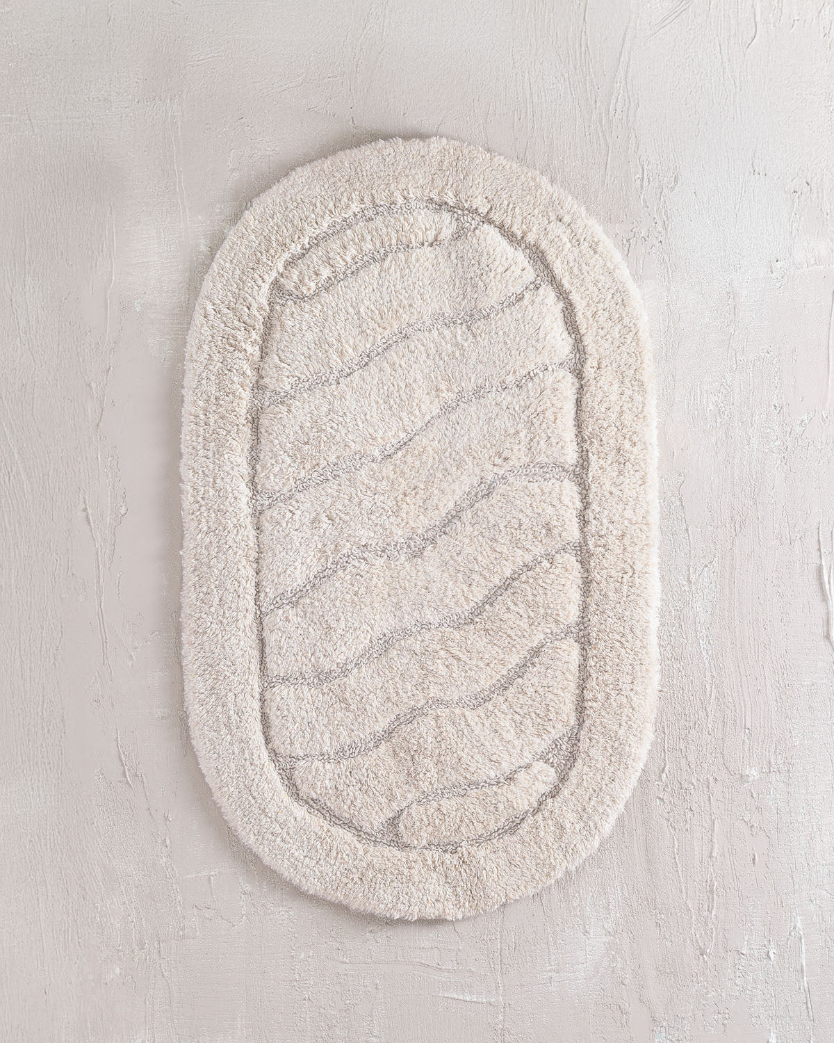 OVAL - ΧΑΛΑΚΙ Μωβ 60x90 από την εταιρεία Rythmos Home