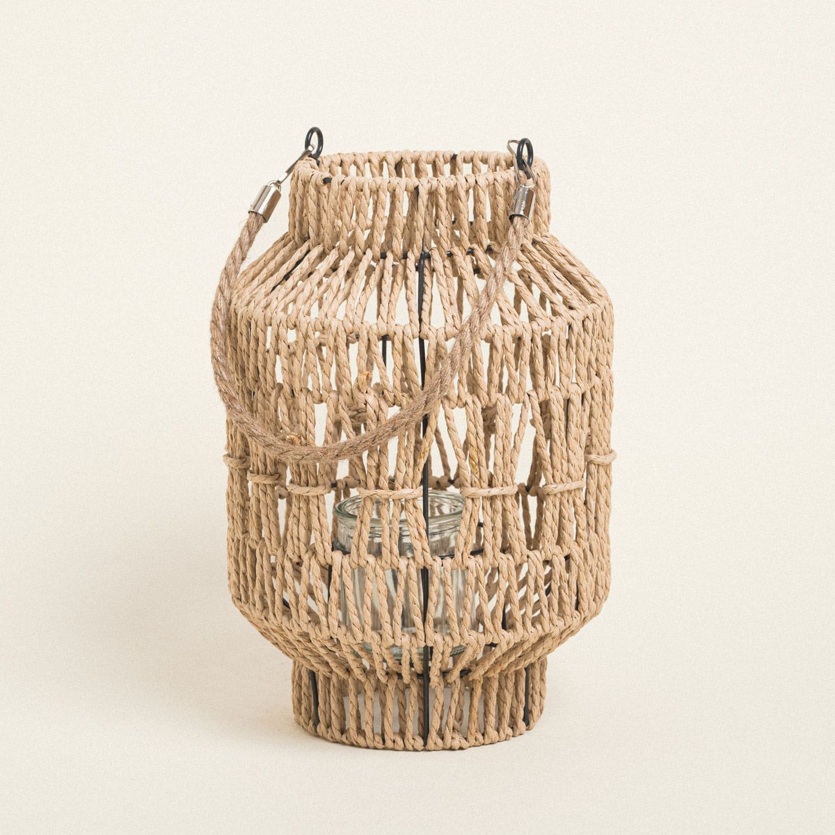 ΦΑΝΑΡΙ ΧΕΙΡΟΠΟΙΗΤΟ ΜΕ ΚΟΡΔΟΝΙ 31 x 19 cm