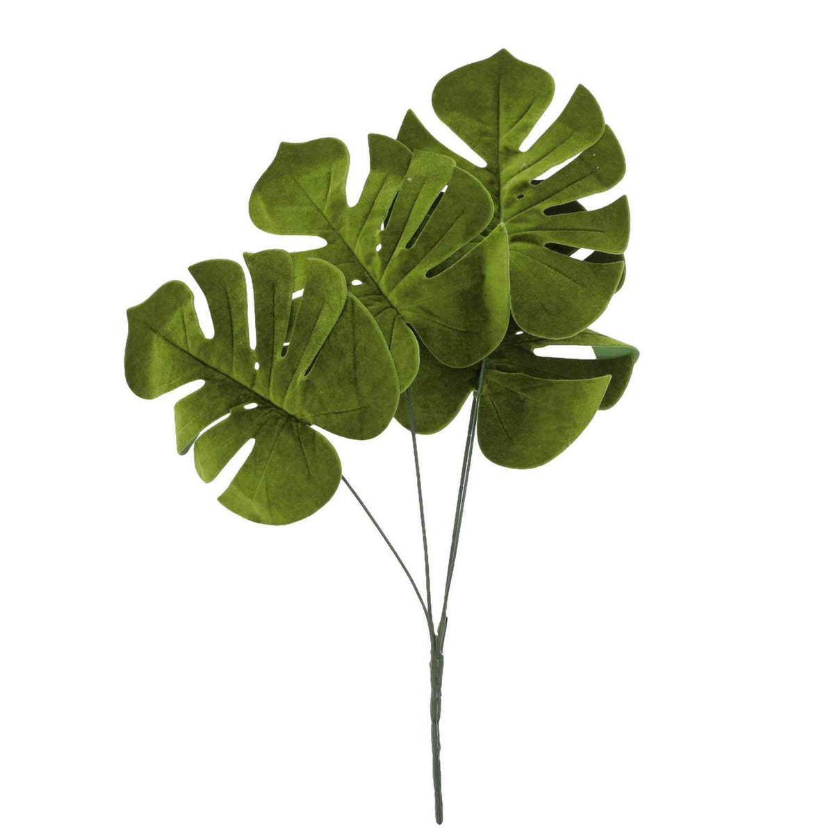 Κλαδί βελούδο με 4 φύλλα monstera 60 cm Default Title από την εταιρεία Beauty Home