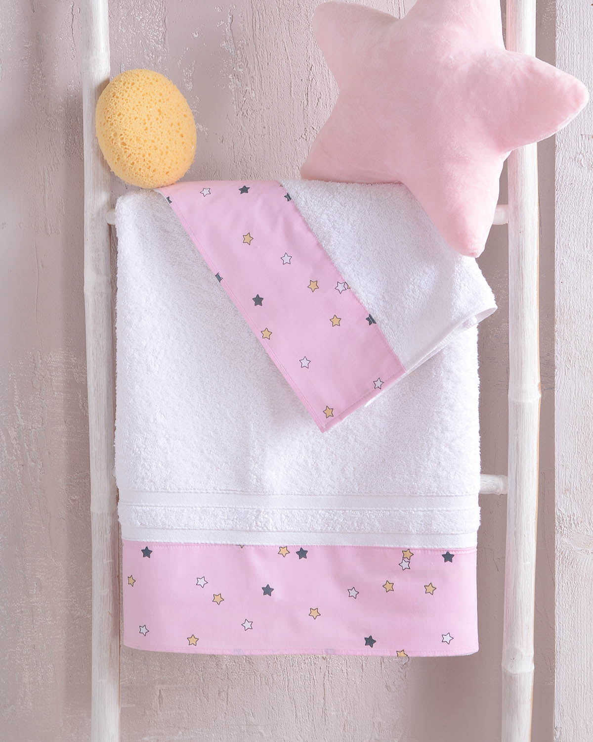 BLAZE Ροζ - Σετ σεντόνια βρεφικά 3 τεμ. από την εταιρεία Rythmos Home