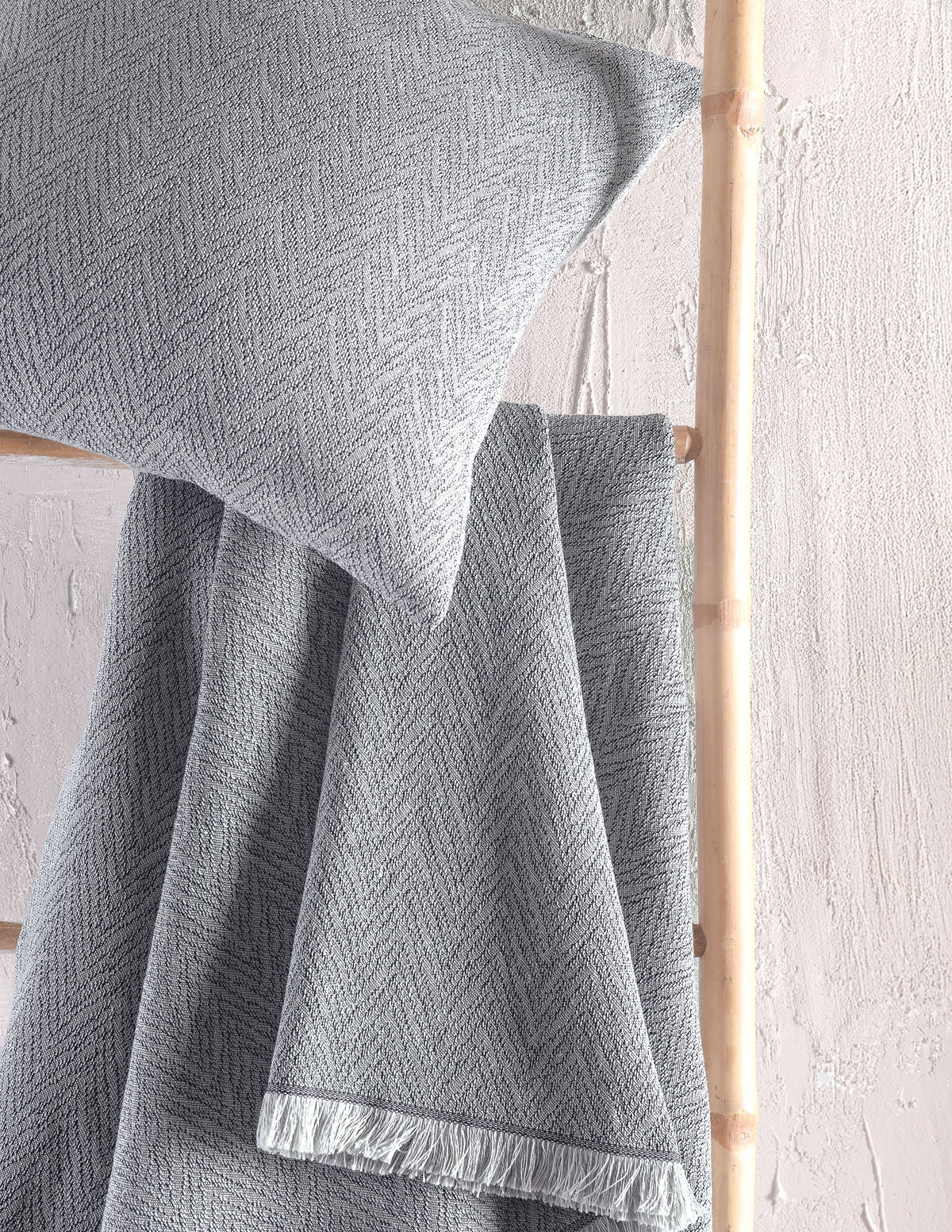 BOSPHORE Γκρι Σκούρο - Μαξιλαροθήκη από την εταιρεία Rythmos Home