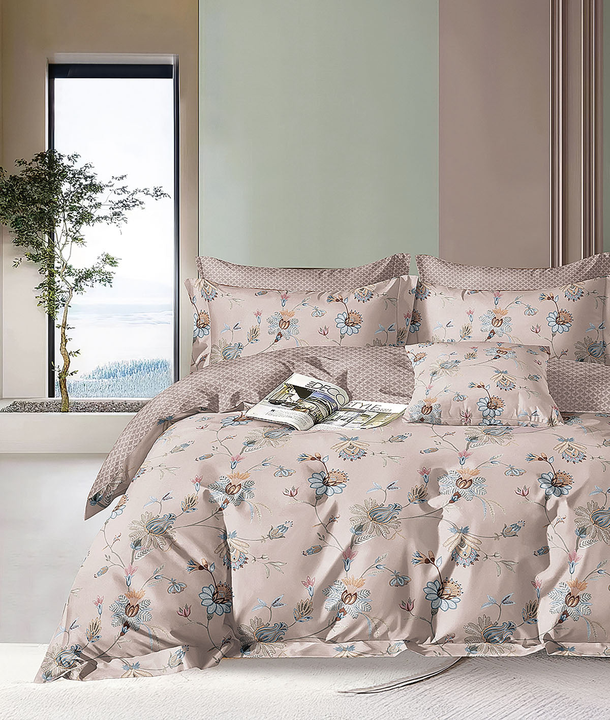 BRONTE - Σετ παπλωματοθήκη Spirit Υπέρδιπλο 220 x 250 από την εταιρεία Rythmos Home