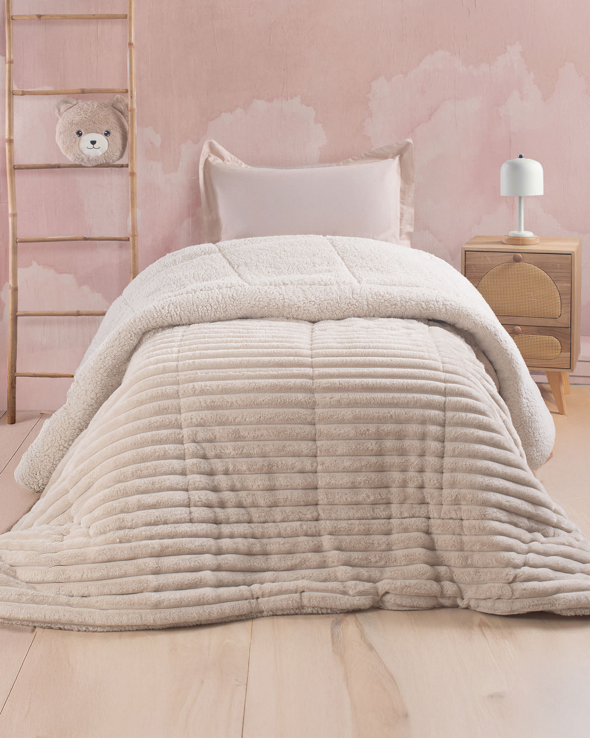 BUTTER Εκρού - Κουβερτοπάπλωμα από την εταιρεία Rythmos Home