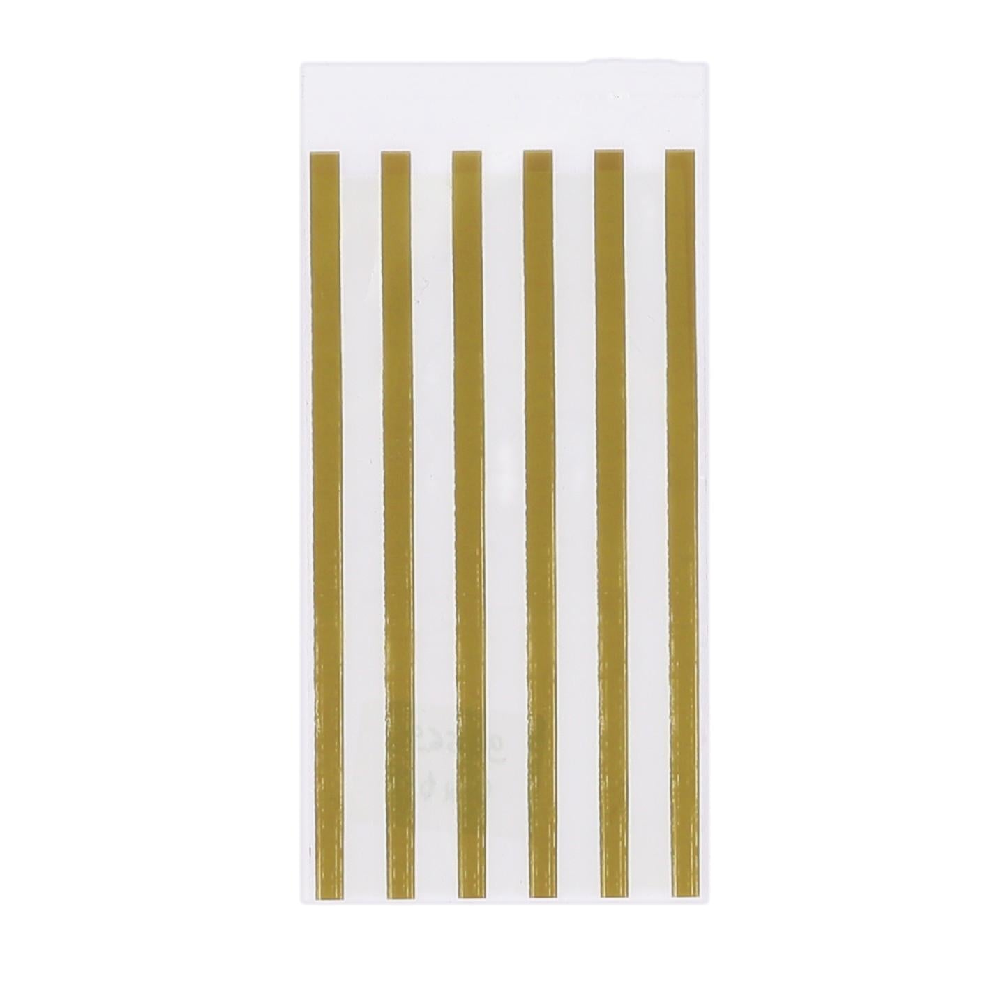 10 Σακούλες με λαδι Ρίγες 8,5x16cm – Κατάλληλες για Τρόφιμα