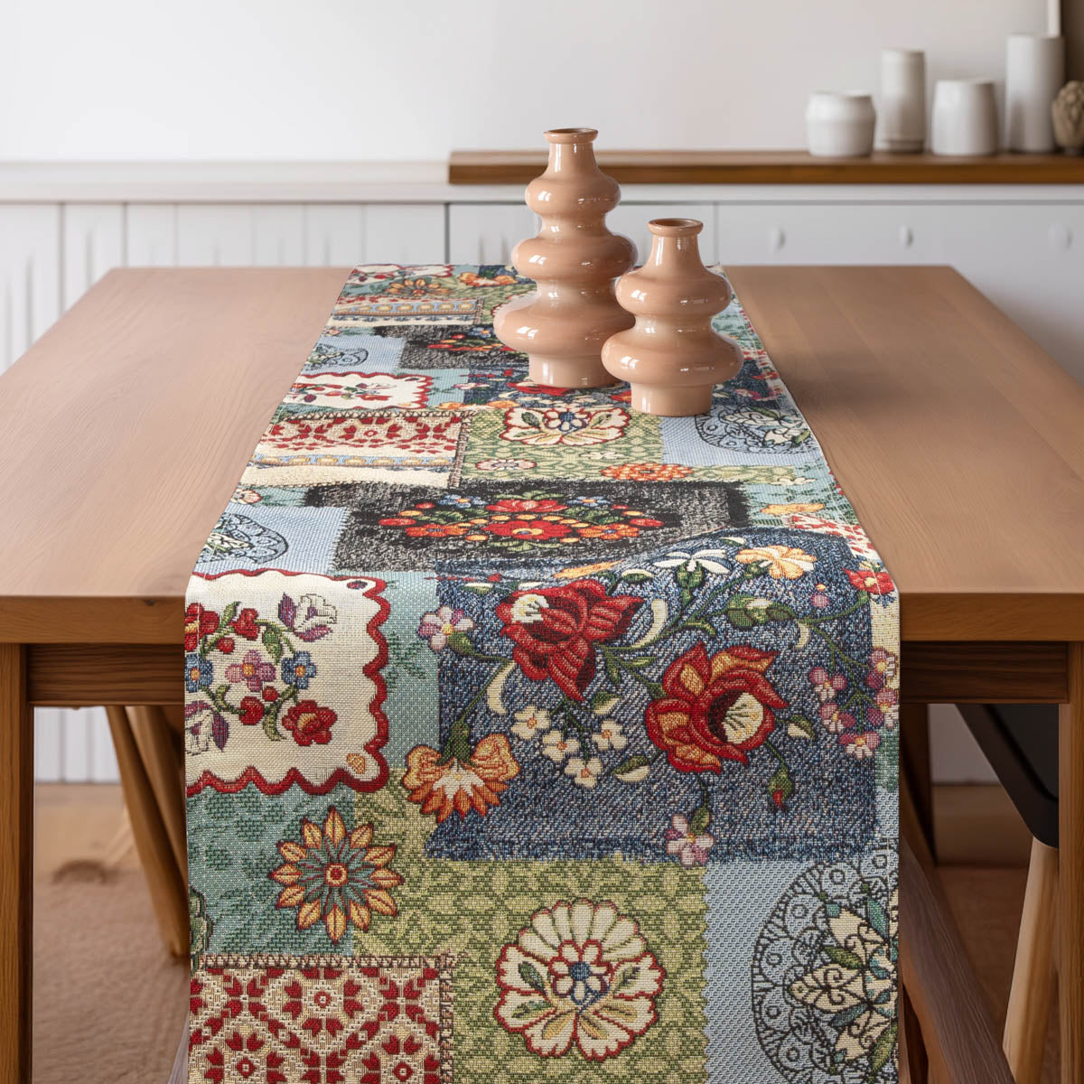ΡΑΝΝΕΡ Folklore Jeans Patch από την εταιρεία Beauty Home