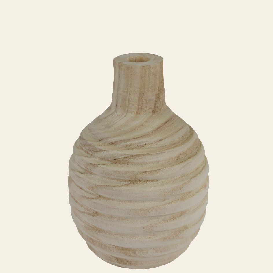 Ξύλινο Βάζο 18 x 26 cm