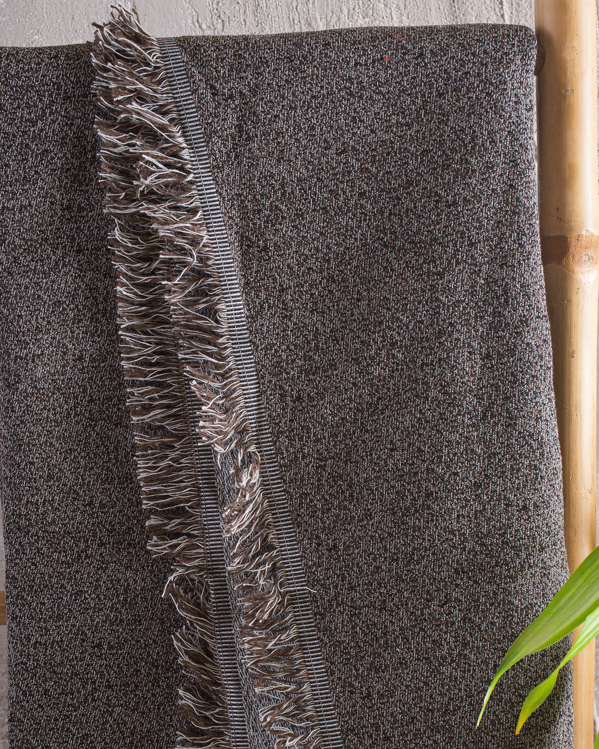 CADENZA Καφέ Μαύρο - Μαξιλαροθήκη 40 x 40 Καφέ-Μαύρο 40 x 40 από την εταιρεία Rythmos Home