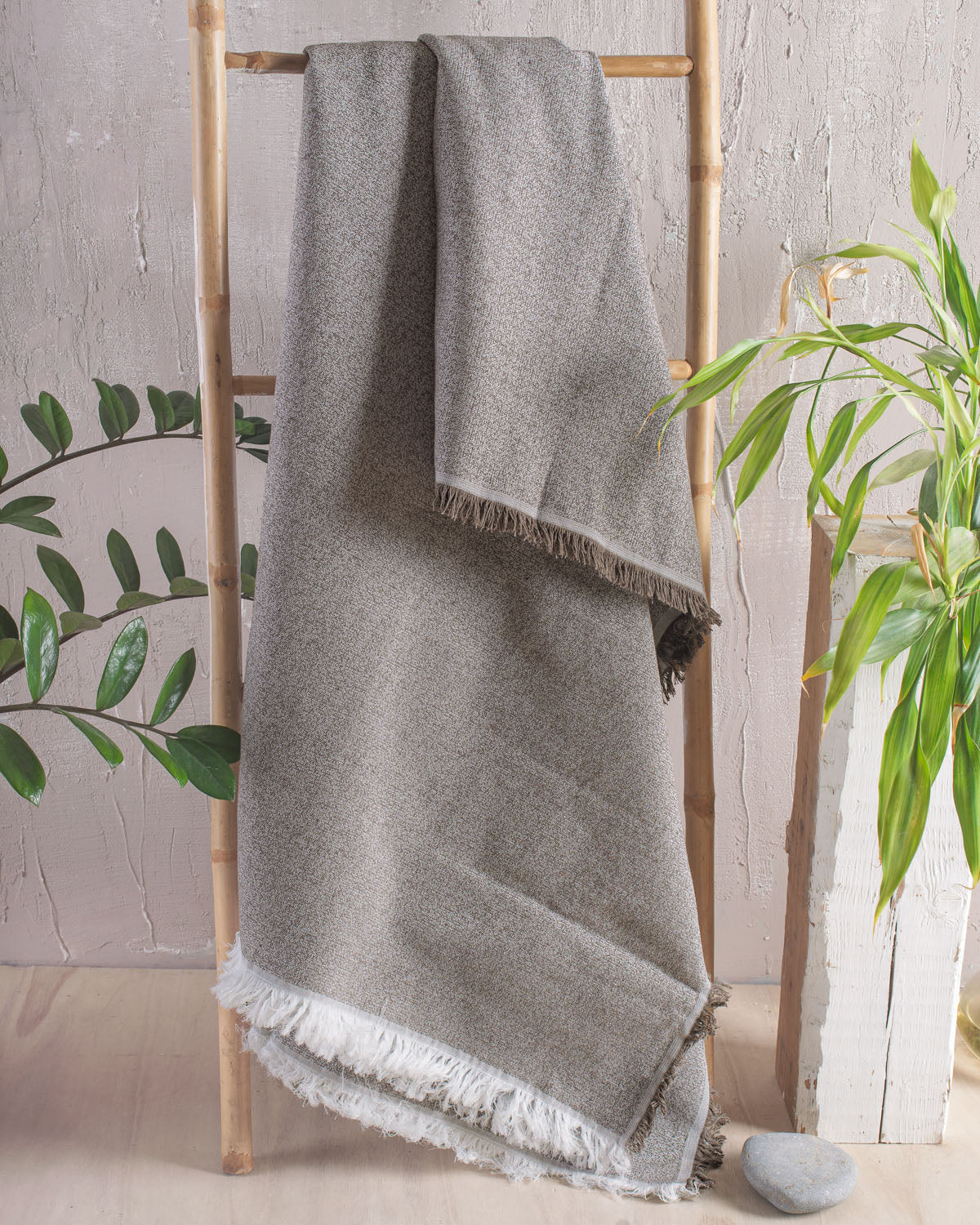 CADENZA Καφέ - Μαξιλαροθήκη 40 x 40 Καφέ 40 x 40 από την εταιρεία Rythmos Home