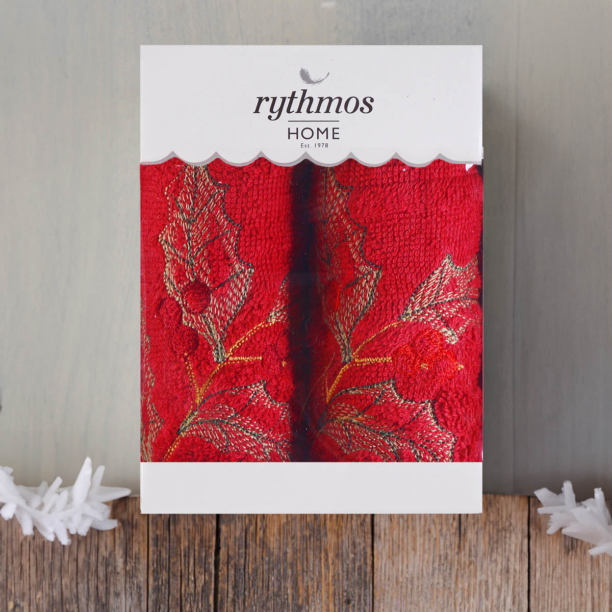 CHRISTMAS TERRY GIFT SET (3 ΓΚΙ) από την εταιρεία Rythmos Home