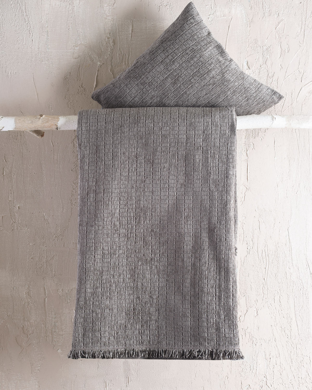 CORVET Γκρι - Μαξιλαροθήκη από την εταιρεία Rythmos Home