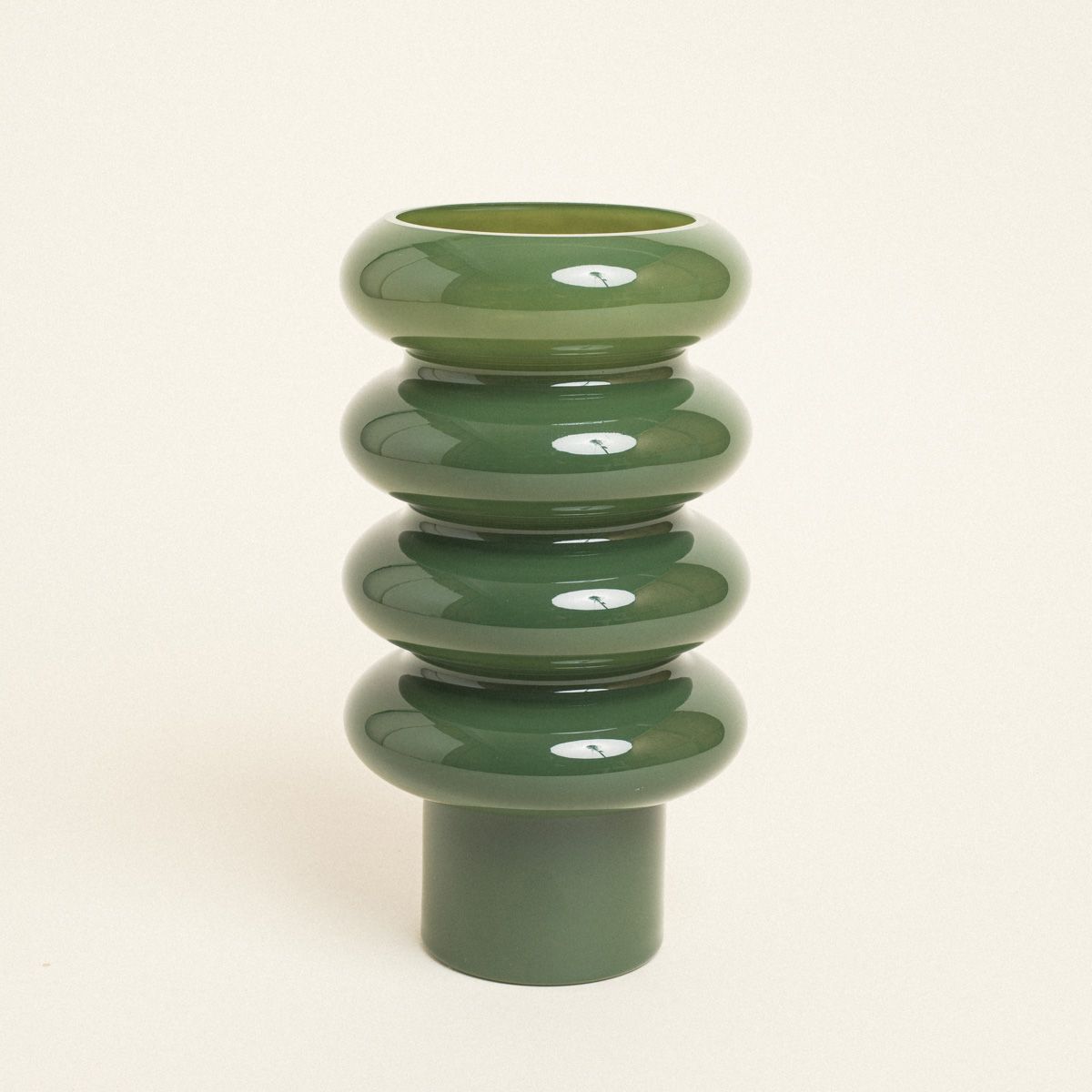 Βάζο με Δαχτυλίους 14 cm x 25.5 cm