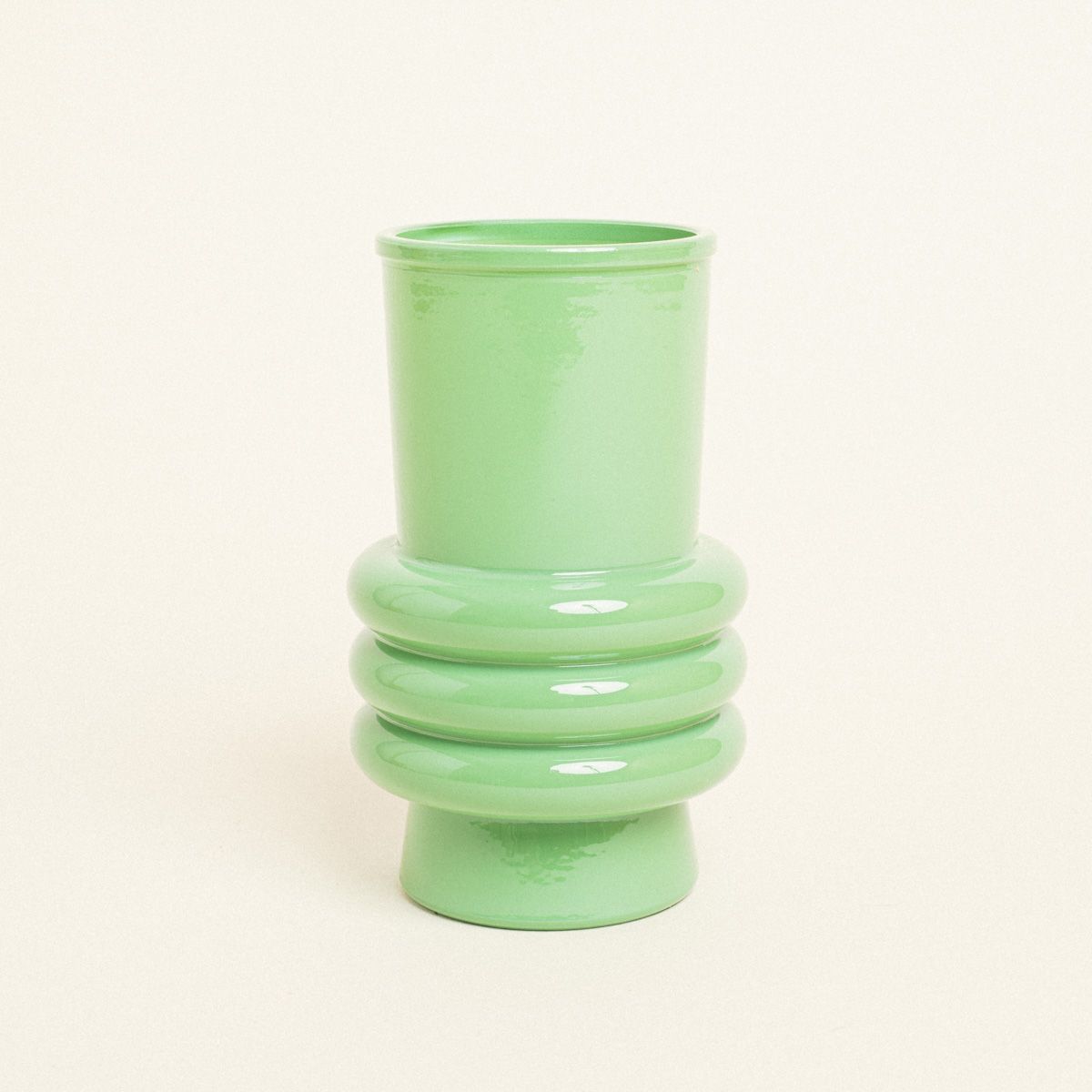 Γυάλινο Βάζο Ελάνη 17 CM (803001) Default Title από την εταιρεία Beauty Home