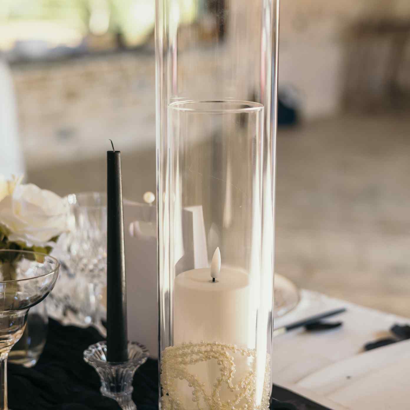 3 Γυάλινοι διάφανοι σωλήνες Ø10x40cm, Ø8x30cm, Ø6x25cm από την εταιρεία Beauty Home