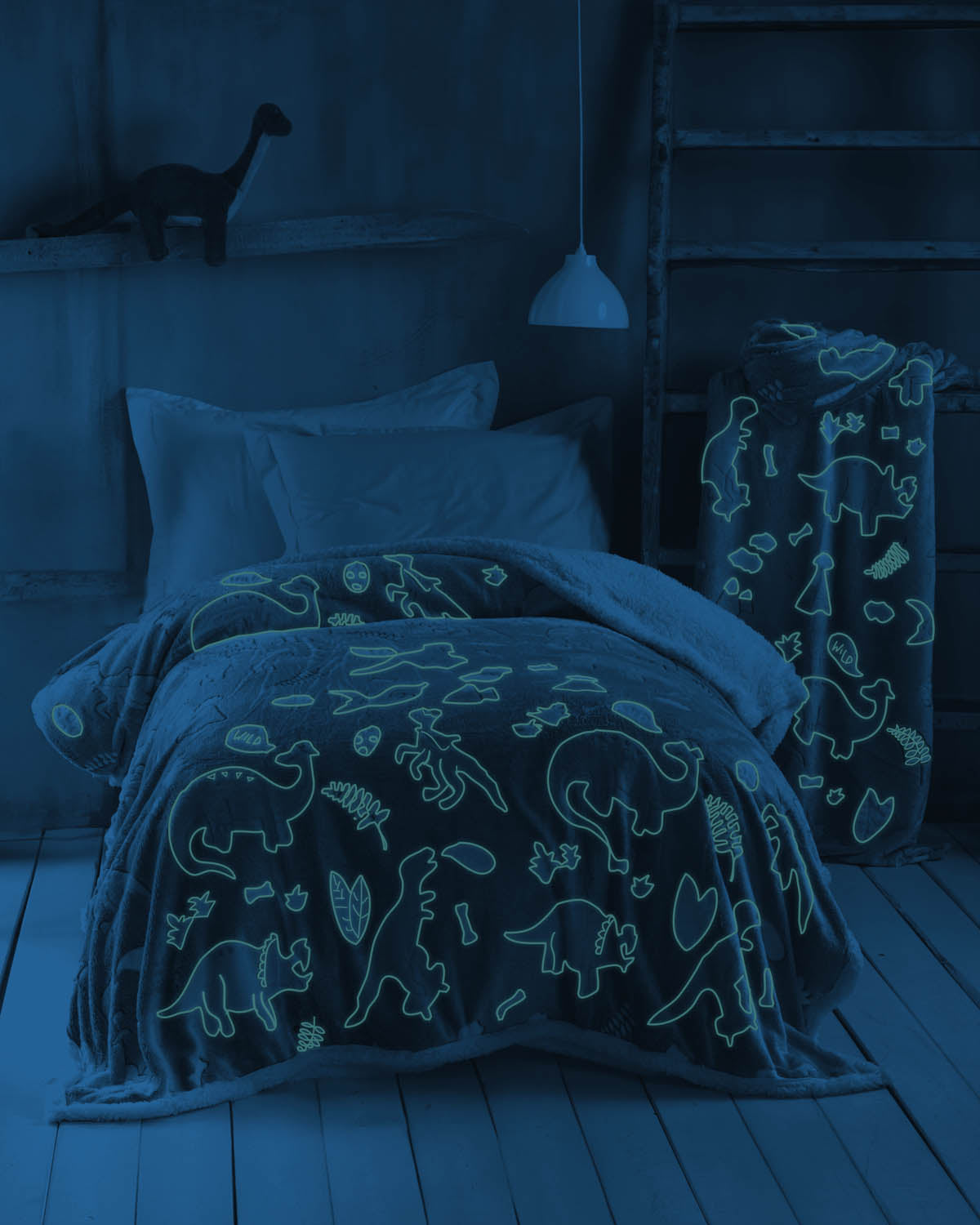 NELIE - ΚΟΥΒΕΡΤΑ ΑΓΚΑΛΙΑΣ LUMINUS (flannel fleece) από την εταιρεία Rythmos Home