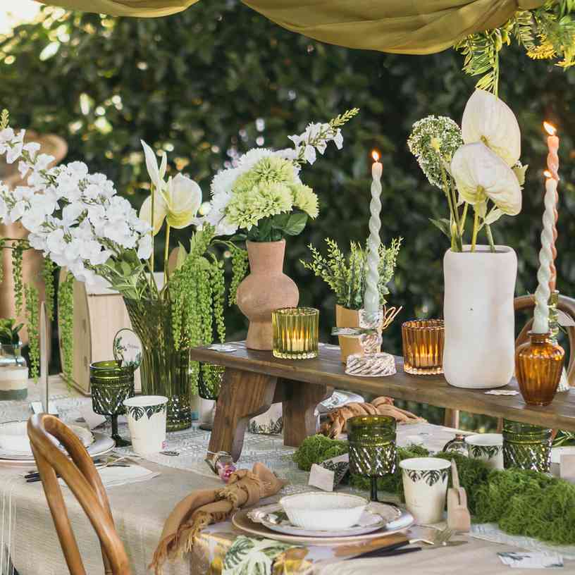Βάζο Κεραμικό Thalya – Λευκό Ø10x18cm από την εταιρεία Beauty Home