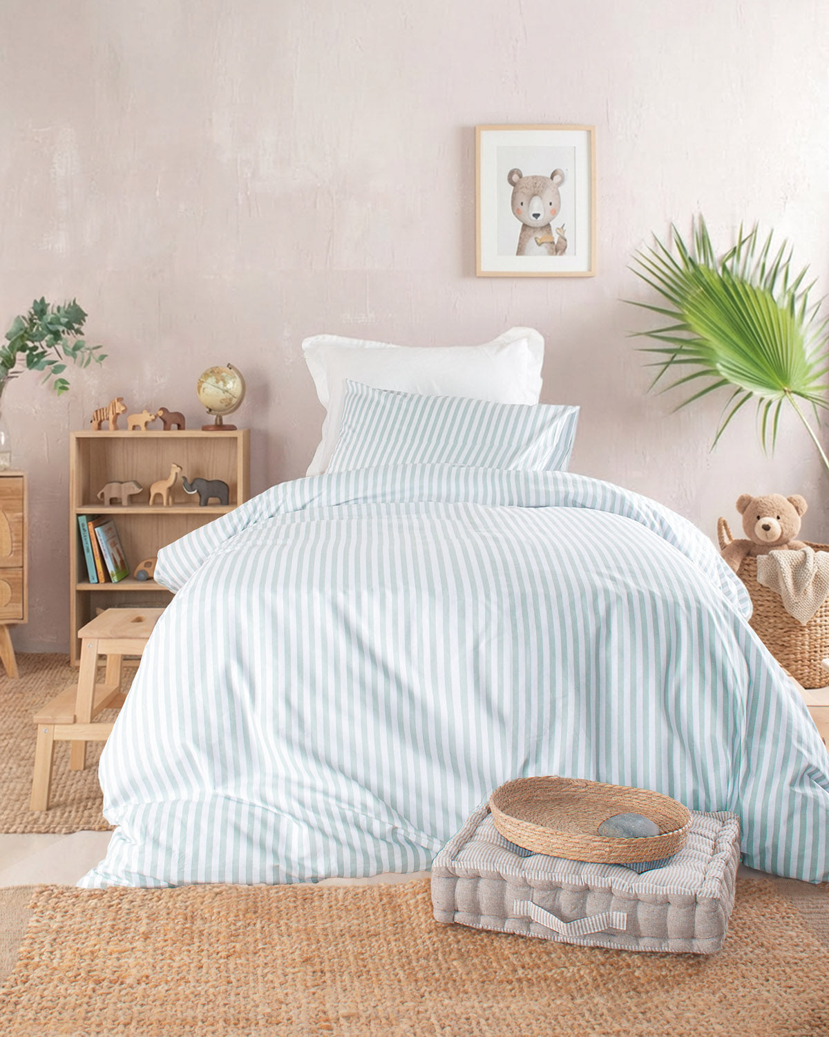 ELOISE Πράσινο - Σετ σεντόνια παιδικά 3 τεμ. Πράσινο από την εταιρεία Rythmos Home