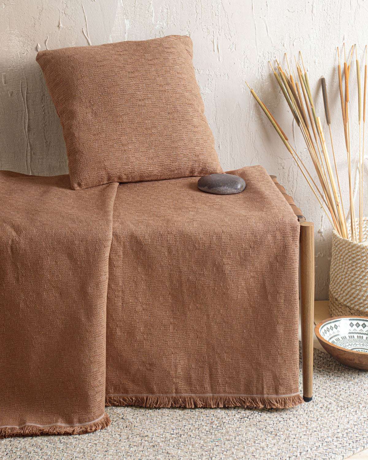 ERMIS ΜΟΚΑ - Μαξιλαροθήκη από την εταιρεία Rythmos Home