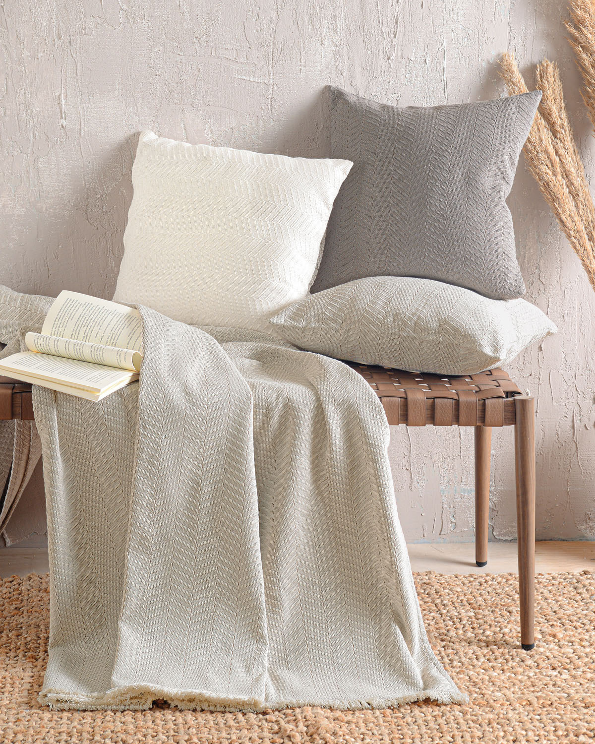 BOSPHORE Εκρού - Μαξιλαροθήκη από την εταιρεία Rythmos Home