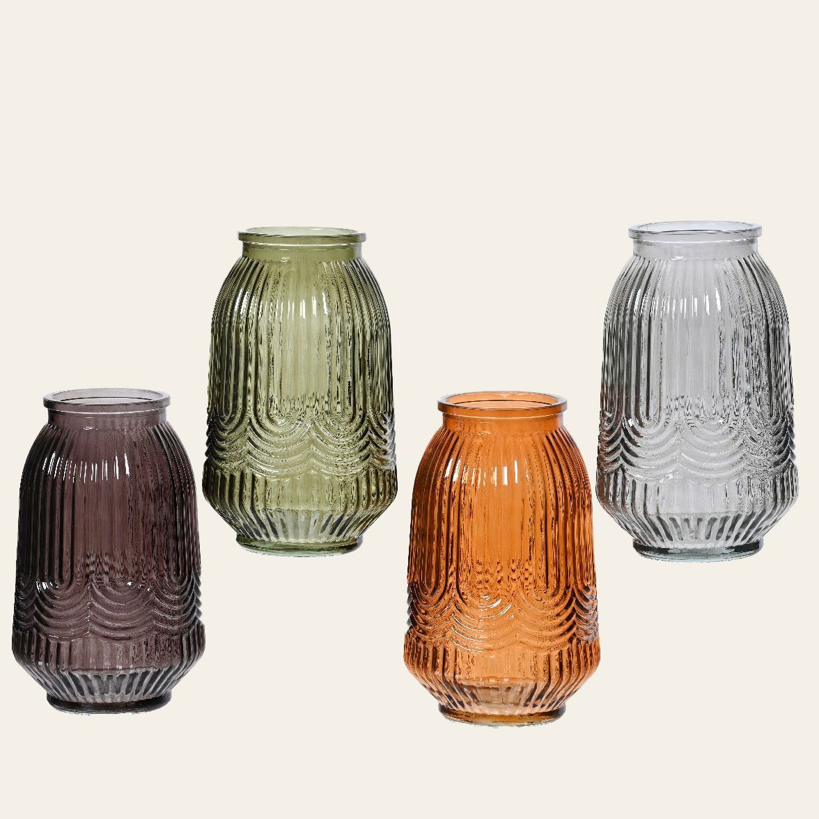 ΒΑΖΟ ΓΥΑΛΙΝΟ 12 x 20 CM από την εταιρεία Beauty Home