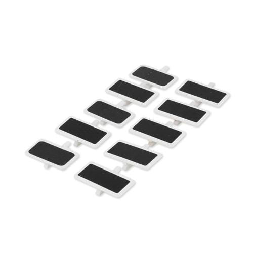 10 Κλιπ Πίνακες Κιμωλίας – Λευκό Ξύλο 4,1×2,2 cm Default Title από την εταιρεία Beauty Home