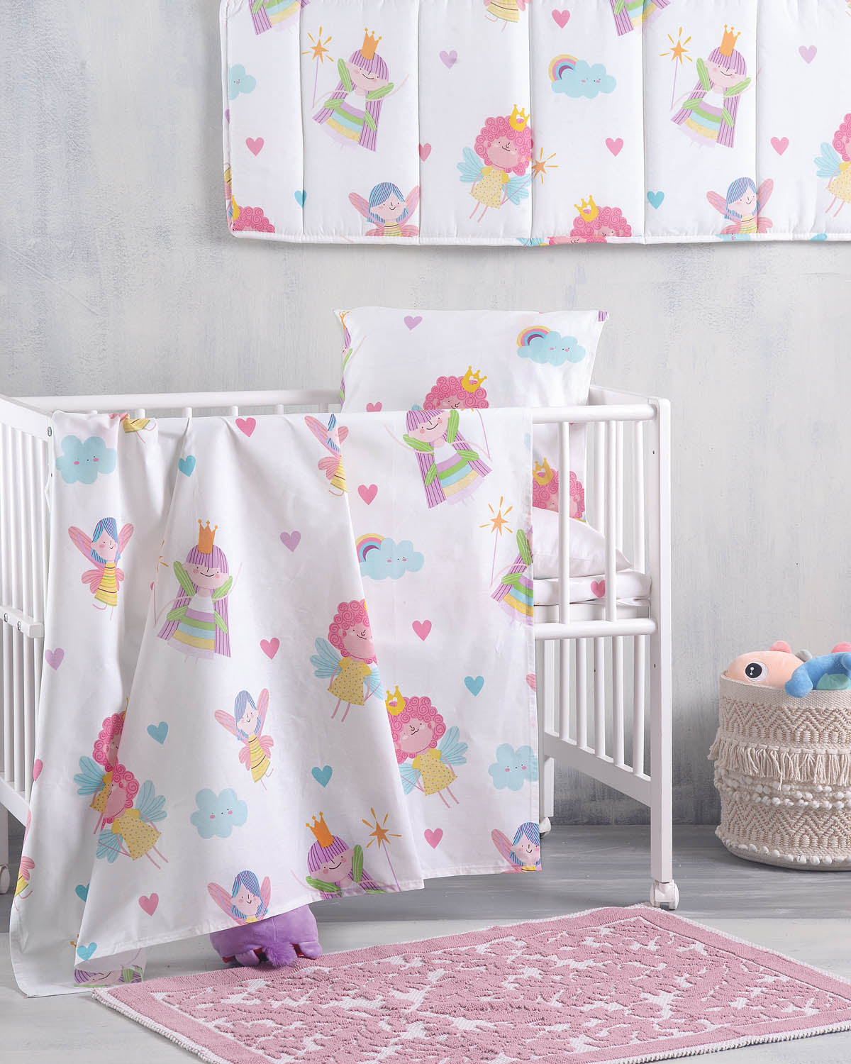FAIRIES - Σετ σεντόνια βρεφικά 3 τεμ. 120 x 160 120 x 160 από την εταιρεία Rythmos Home