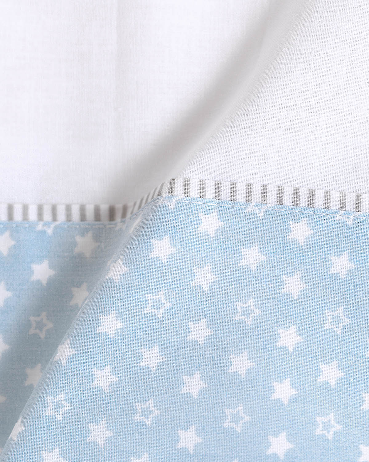 FELIX Σιέλ - Σετ σεντόνια βρεφικά 3 τεμ. με κέντημα από την εταιρεία Rythmos Home