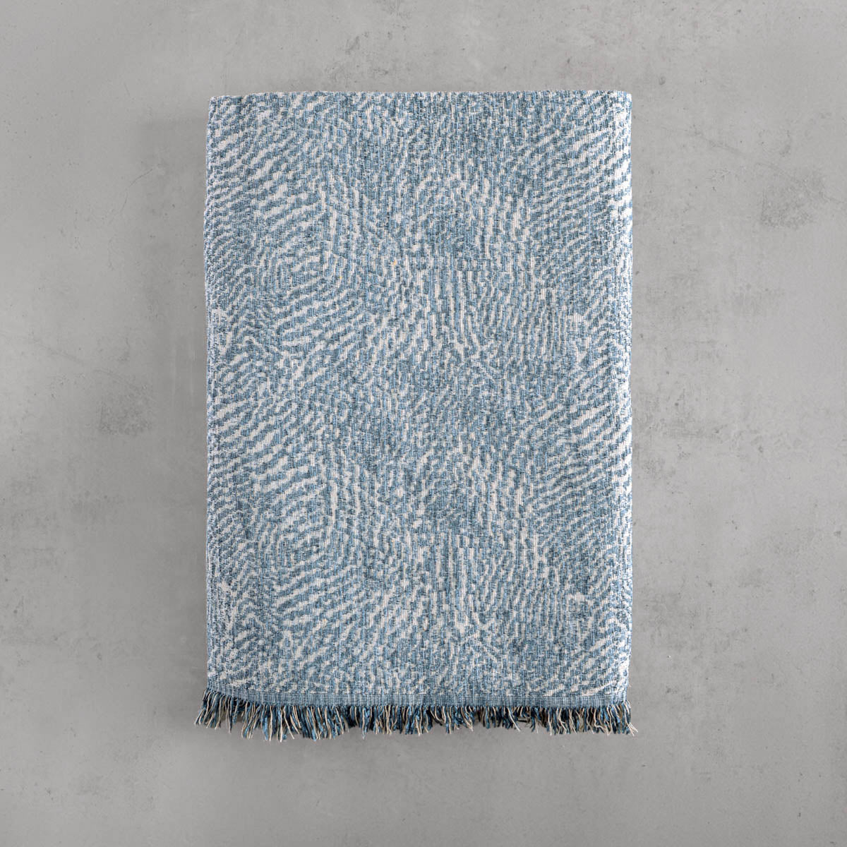 FIDEL Μπλε - Μαξιλαροθήκη από την εταιρεία Rythmos Home