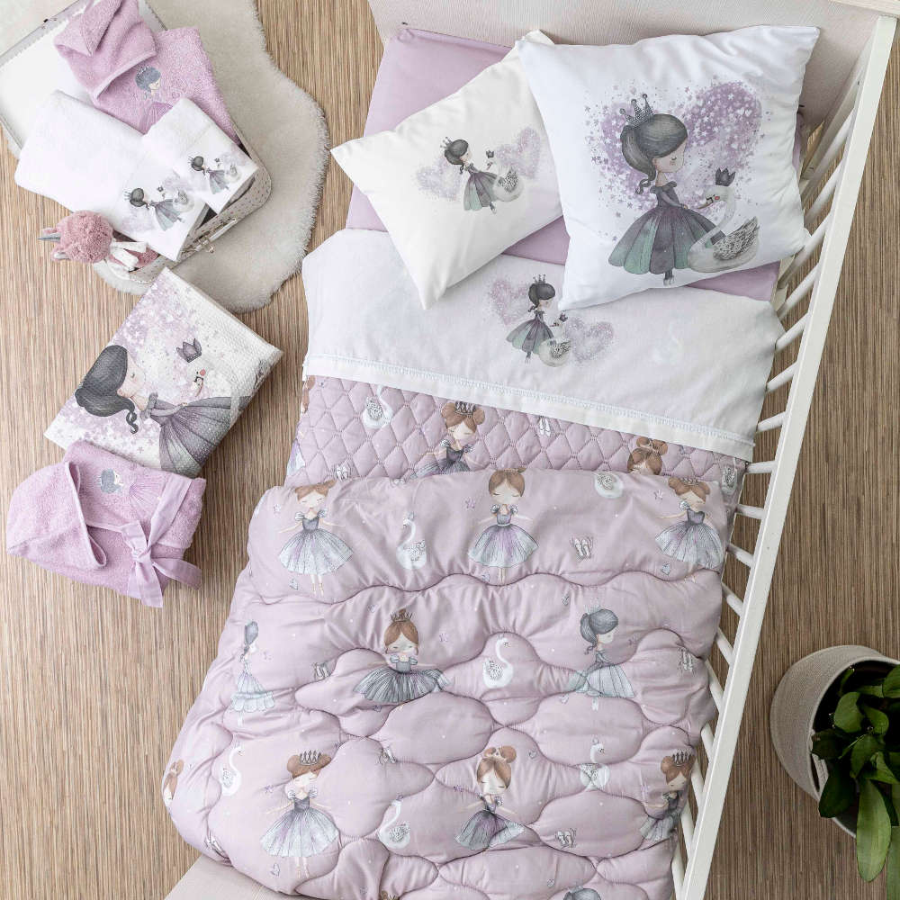 Πετσέτες Σετ 2ΤΜΧ Odette Λευκό από την εταιρεία Borea Home Textiles