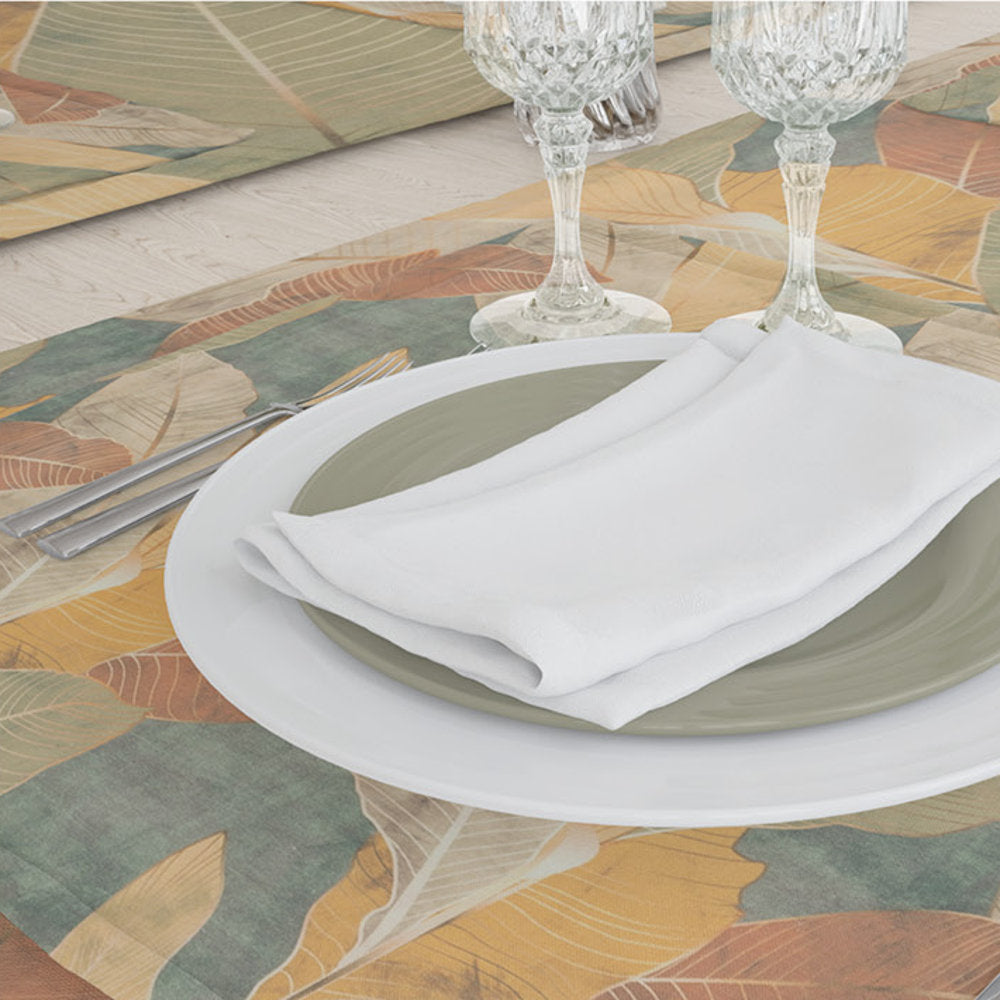 Καρέ Palm Tree Πράσινο από την εταιρεία Borea Home Textiles