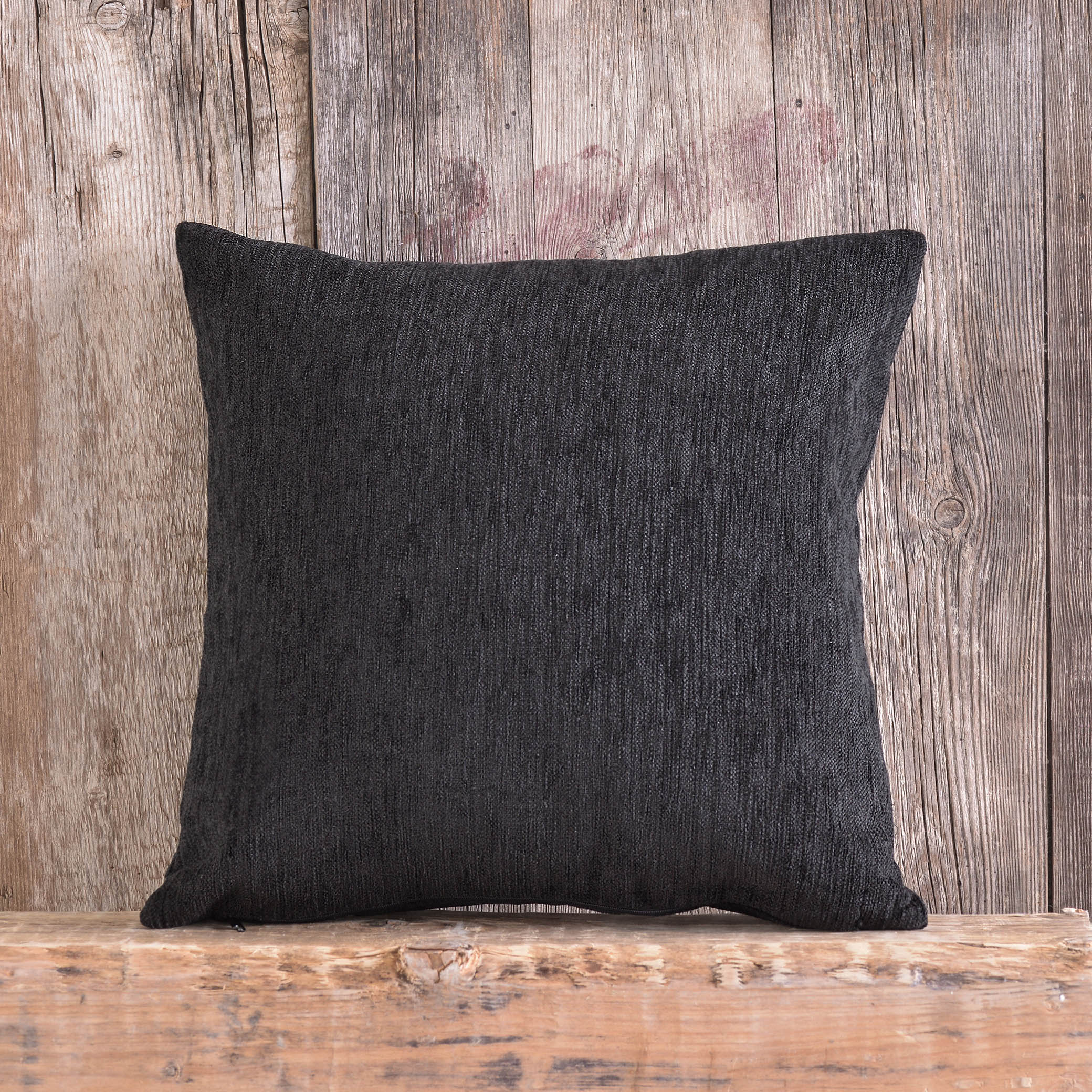 KIDAL Μαύρο - Μαξιλαροθήκη 40 x 40 Μαύρο 40 x 40 από την εταιρεία Rythmos Home