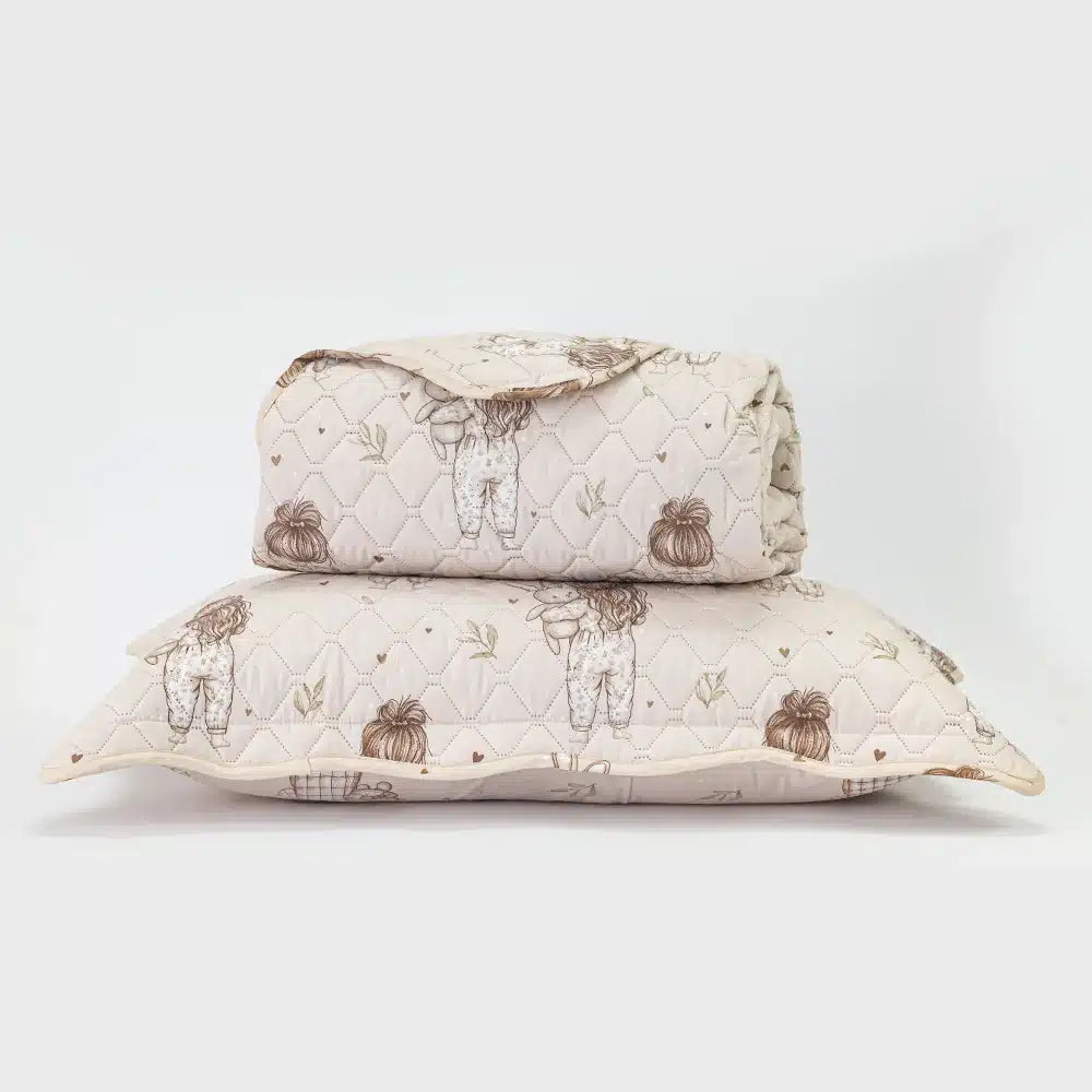 Κουβερλί Σετ Goodnight Moνό Ροζέ από την εταιρεία Borea Home Textiles