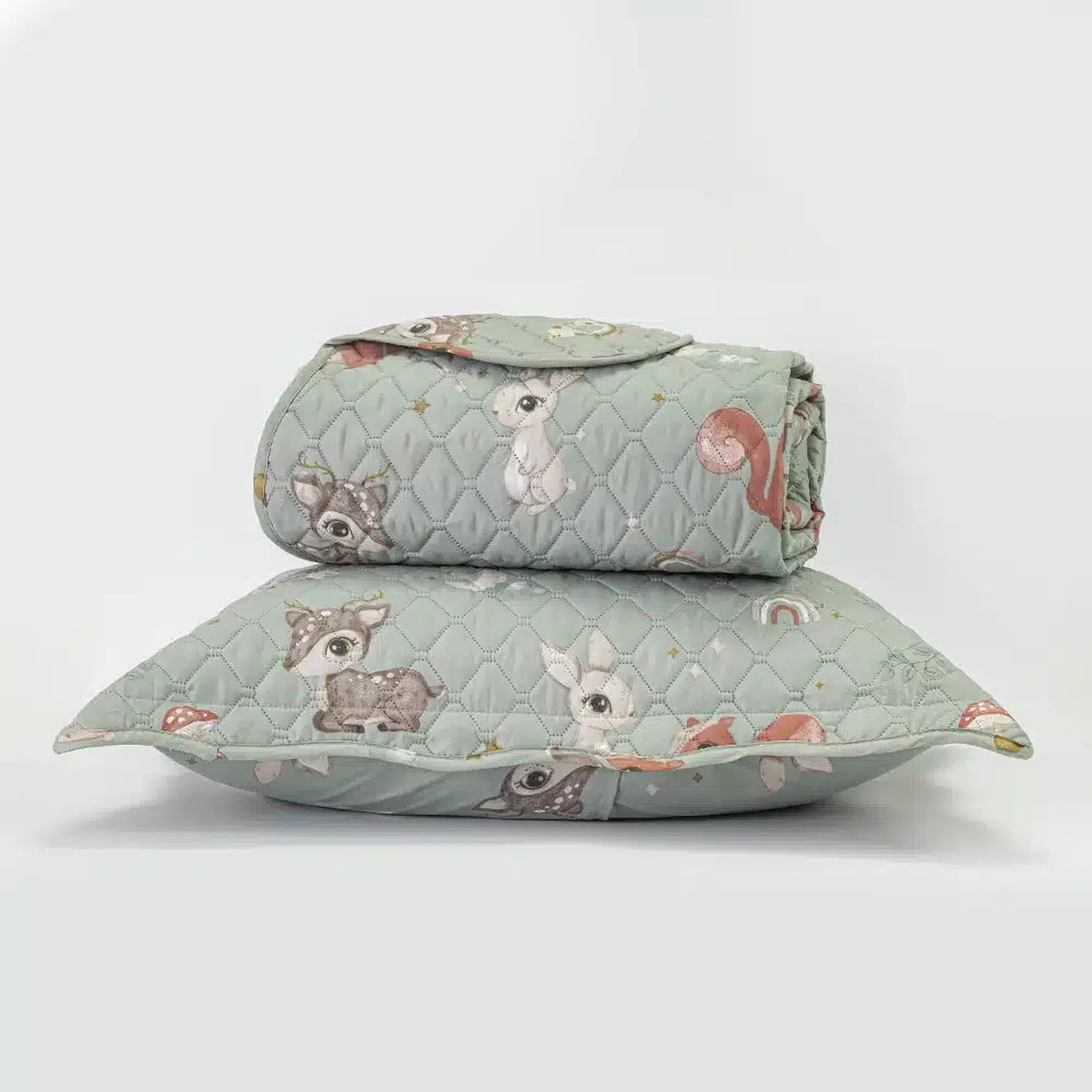 Κουβερλί Σετ Woodland Moνό από την εταιρεία Borea Home Textiles
