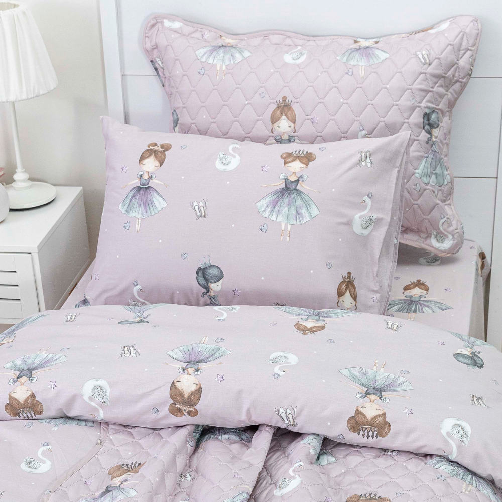 Κουβερλί Σετ Odette Μονό από την εταιρεία Borea Home Textiles