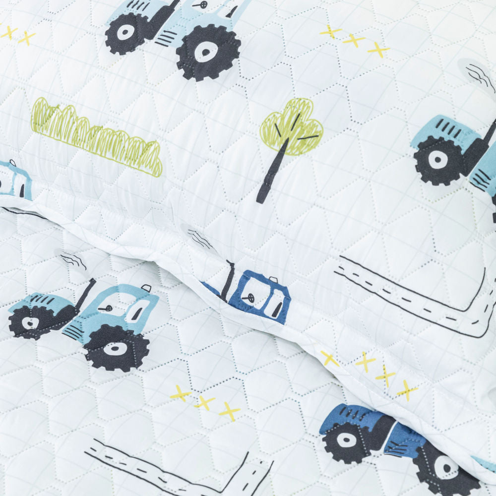 Κουβερλί Σετ Trucky Μονό από την εταιρεία Borea Home Textiles