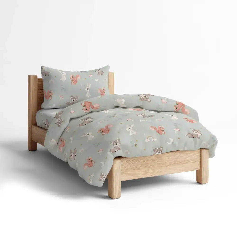 Κουβερλί Σετ Woodland Moνό από την εταιρεία Borea Home Textiles