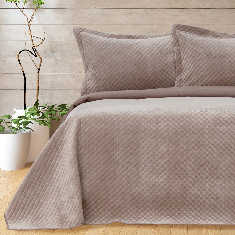 Κουβερλί Βελούδο Μονό από την εταιρεία Borea Home Textiles