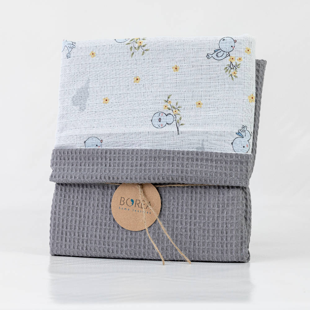 Κουβέρτα Αγκαλιάς Birdie από την εταιρεία Borea Home Textiles