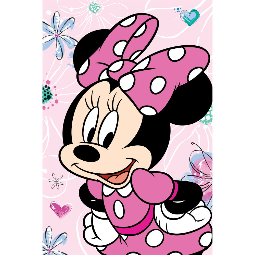Κουβέρτα Flannel Minnie από την εταιρεία Borea Home Textiles