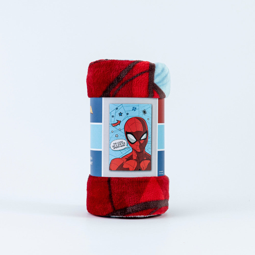 Κουβέρτα Flannel Spiderman Job από την εταιρεία Borea Home Textiles