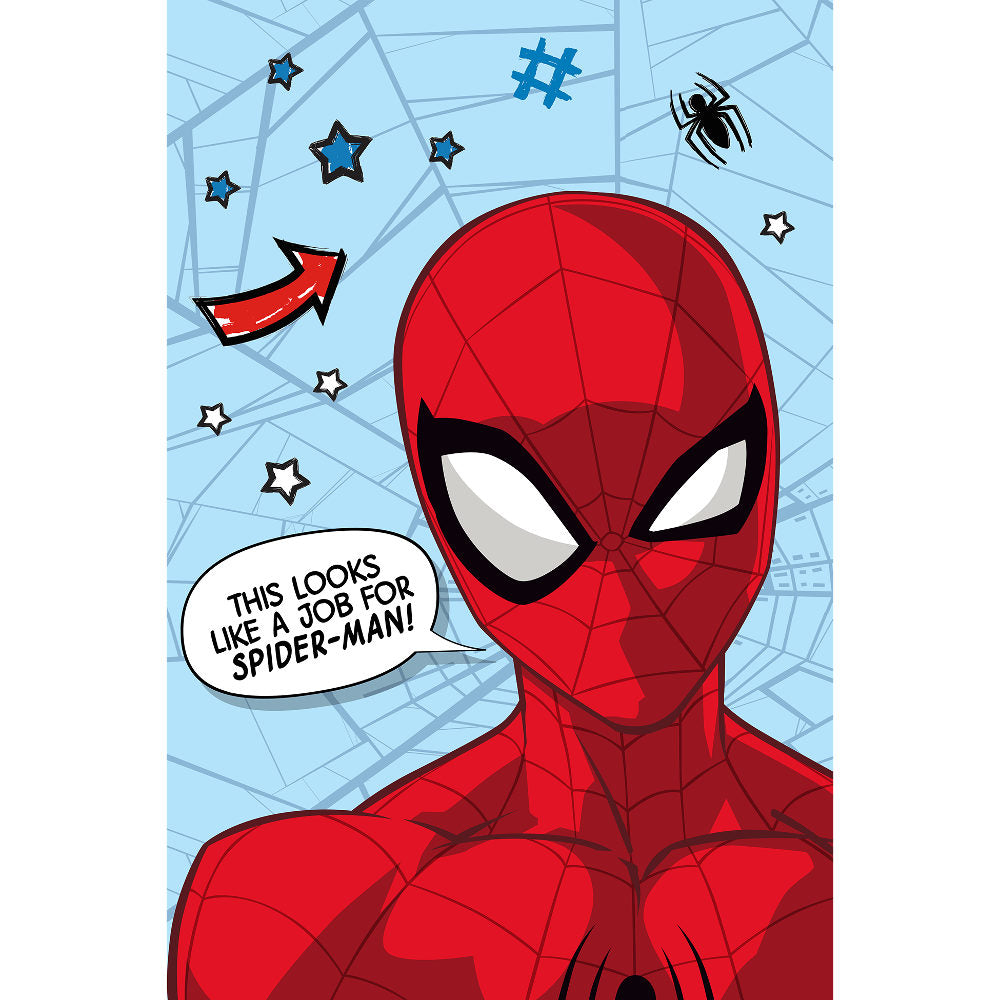 Κουβέρτα Flannel Spiderman Job από την εταιρεία Borea Home Textiles