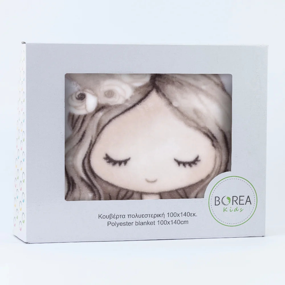Κουβέρτα Κούνιας Little Queen από την εταιρεία Borea Home Textiles