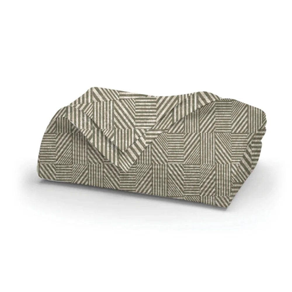 Κουβέρτα Πικέ Doric Λαδί Μονή από την εταιρεία Borea Home Textiles