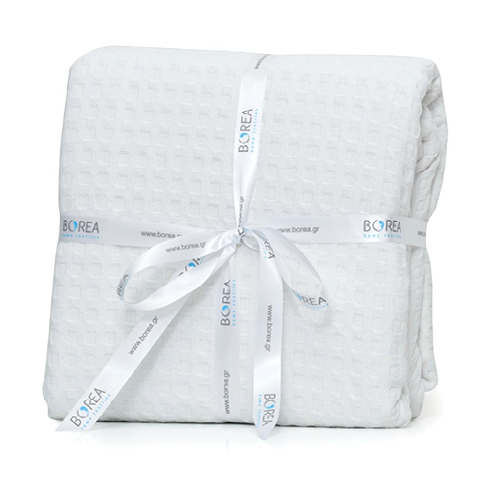 Κουβέρτα Πικέ Marcella Μονή από την εταιρεία Borea Home Textiles