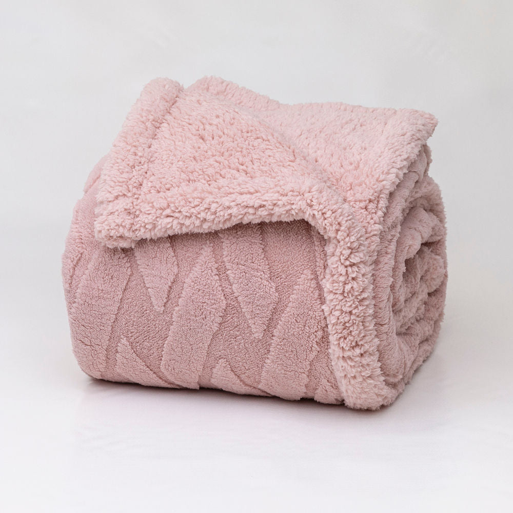Κουβέρτα Sherpa Callista Υπέρδιπλη από την εταιρεία Borea Home Textiles