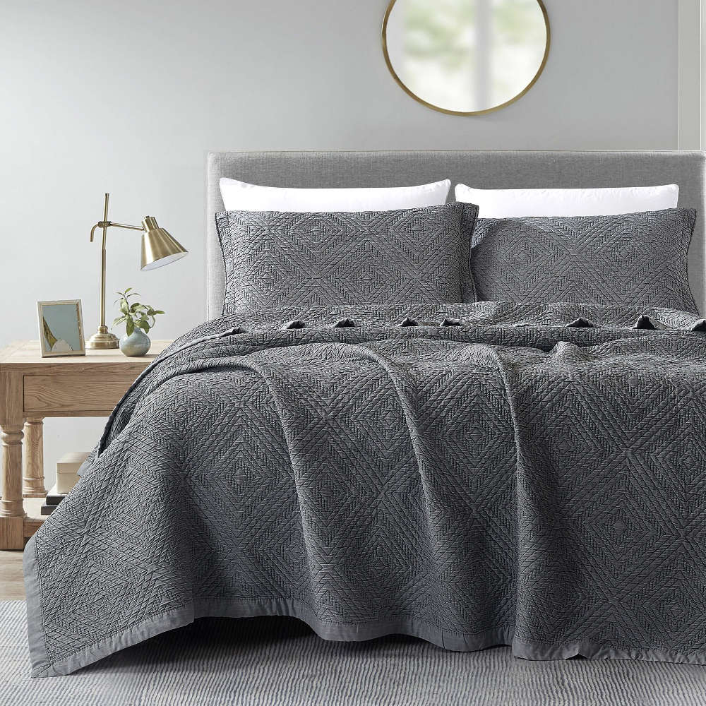 Κουβέρτα Ζακάρ Σετ Carrara από την εταιρεία Borea Home Textiles