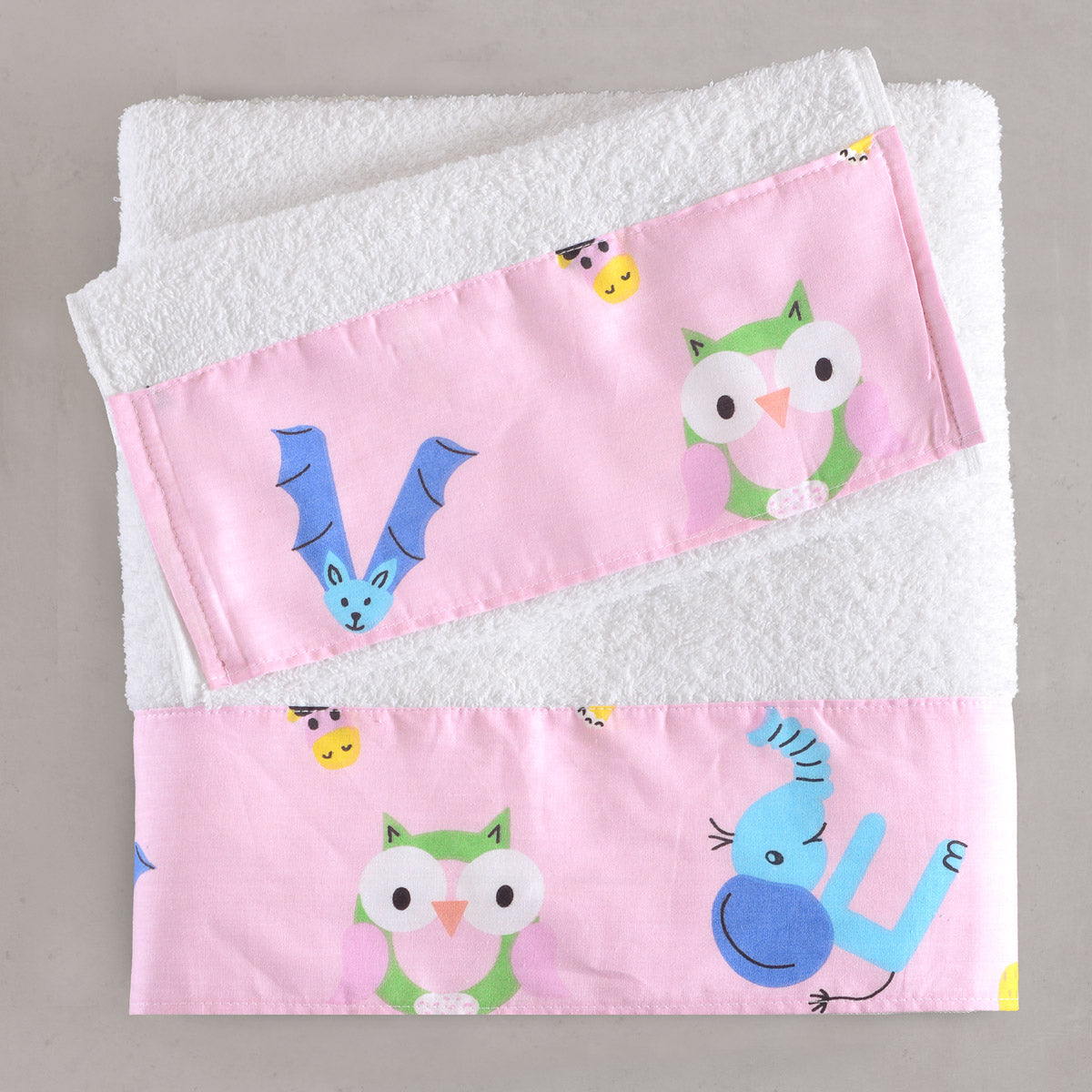 LETTERLAND Ροζ - Σετ παπλωματοθήκη παιδική 2 τεμ. από την εταιρεία Rythmos Home