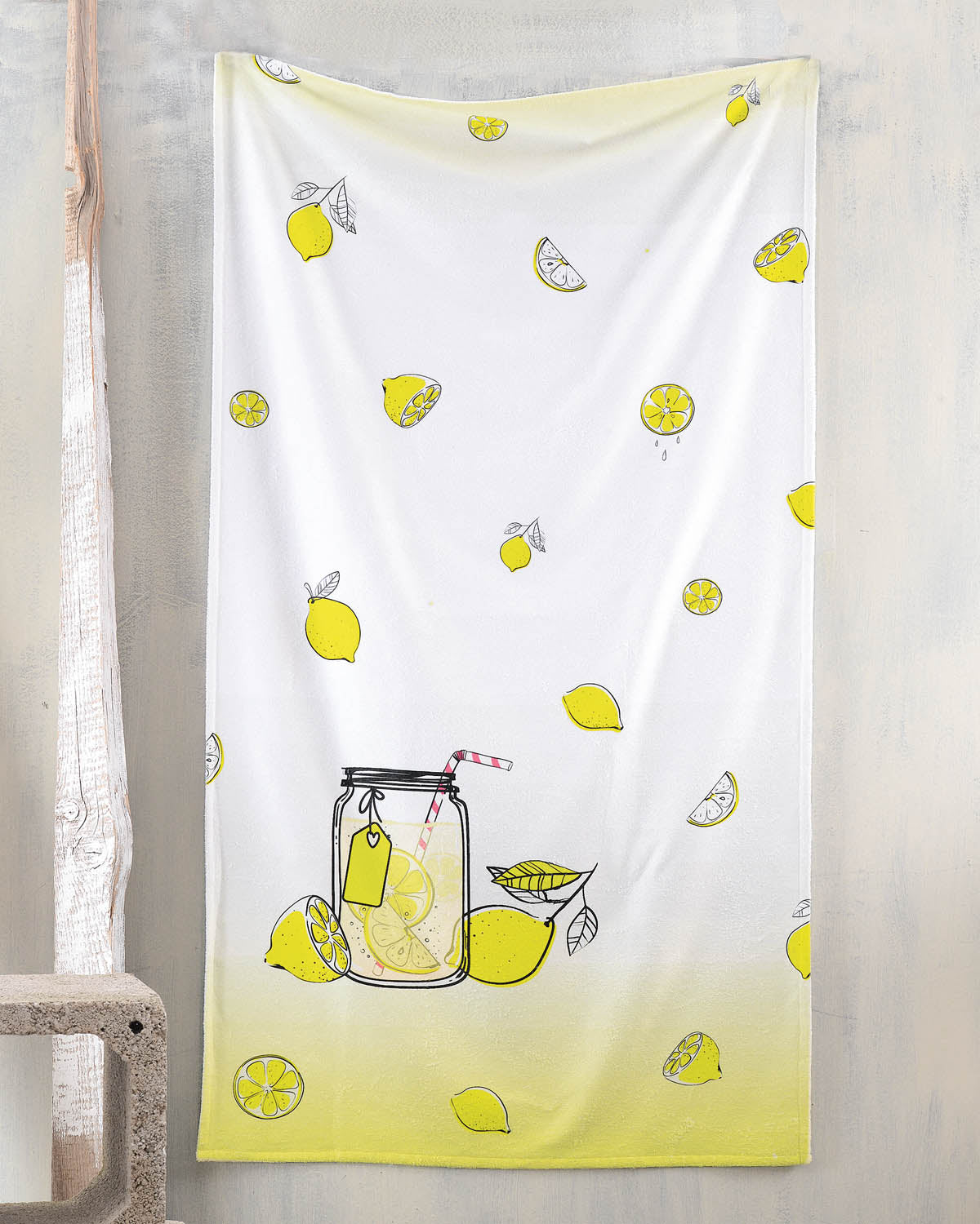 LEMON - Πετσέτα ΘΑΛΑΣΣΗΣ από την εταιρεία Rythmos Home