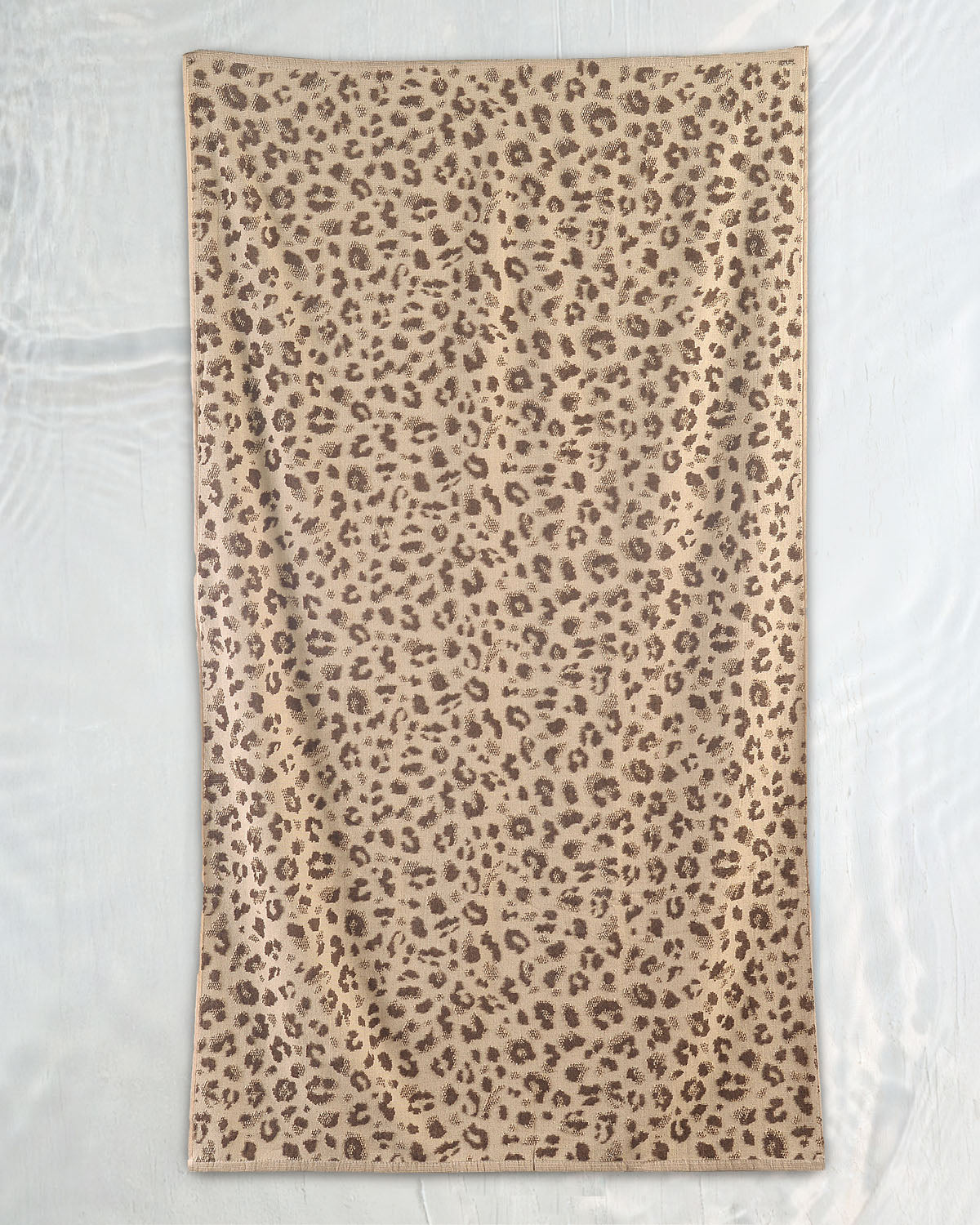 LEOPARD - Πετσέτα ΘΑΛΑΣΣΗΣ ΒΕΛΟΥΤΕ 86X160 Μπεζ - καφέ 86X160 από την εταιρεία Rythmos Home